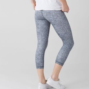 Lululemon Wunder Under Crop III Grey